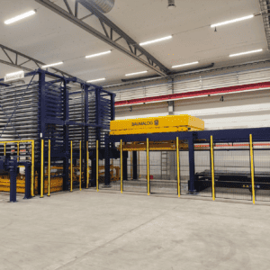 Automation of sheet metal processing at Hammar company in Sweden