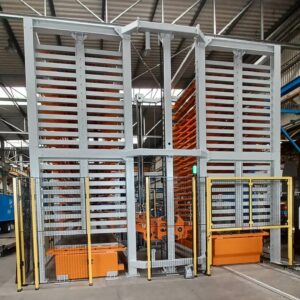 Two column automated storage system